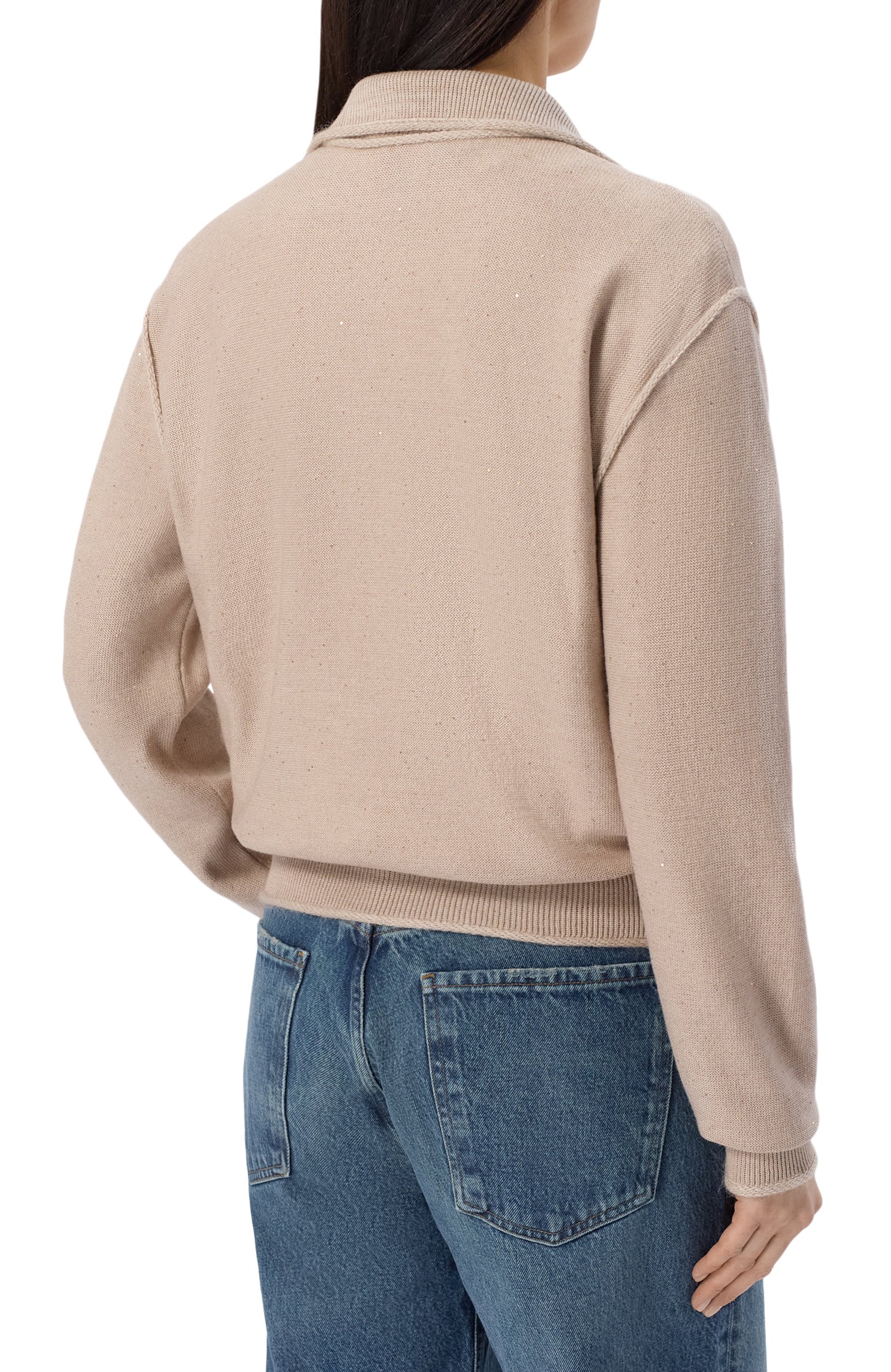 Кардиган из шерсти и кашемира AND THE BRAND, арт. W27-BS021-1202-102, фото 4