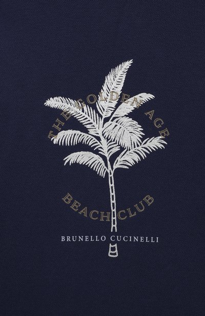 Хлопковая футболка BRUNELLO CUCINELLI, арт. BE854E169C, фото 3