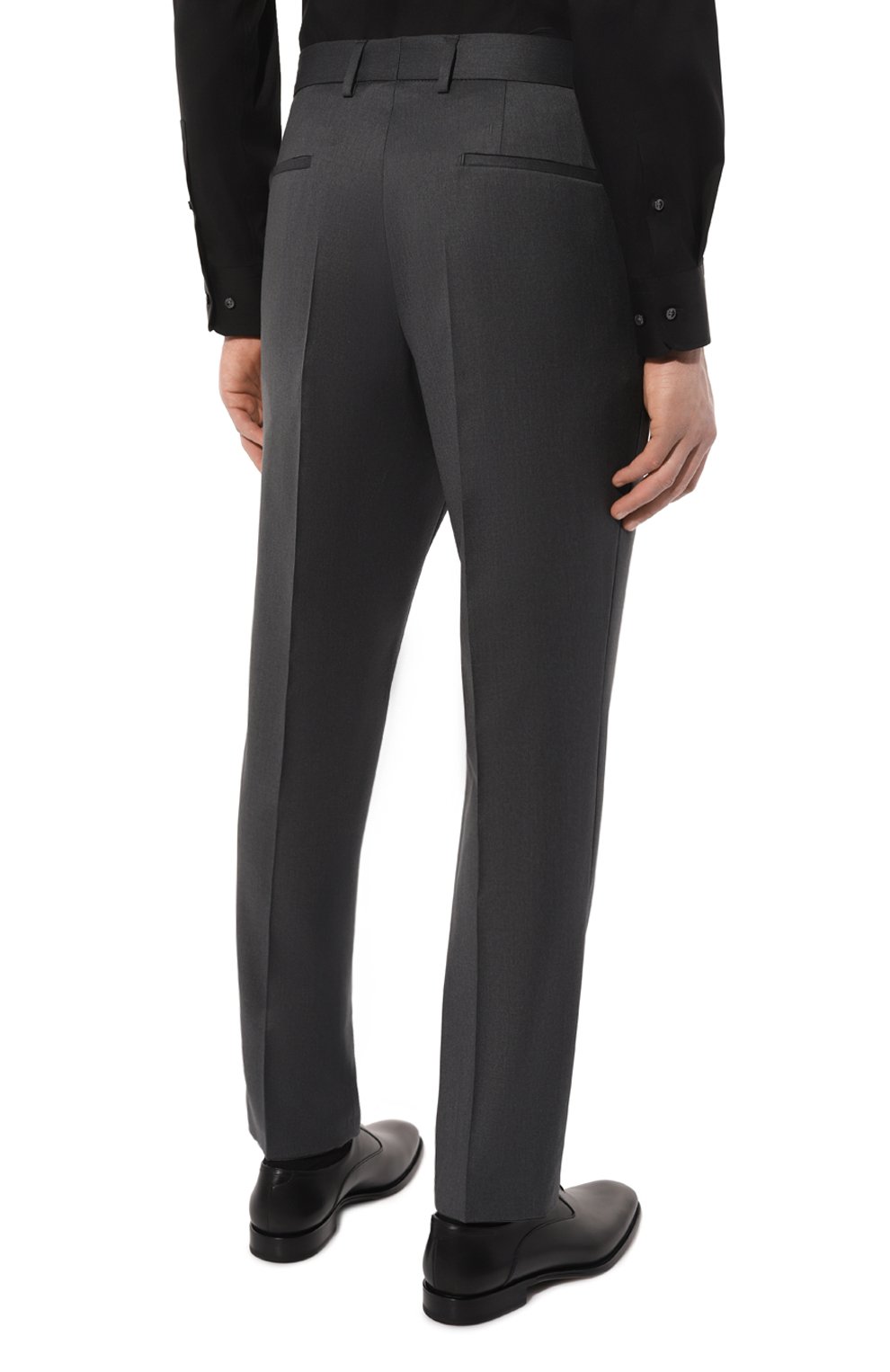 Шерстяные брюки BOSS, арт. 50469174, фото 4