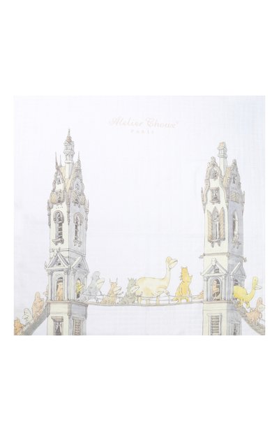 Хлопковая пеленка ATELIER CHOUX, арт. CARRE T0WER`S BRIDGE, фото 2