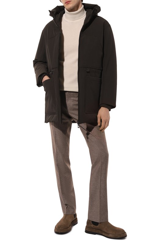 Пуховая куртка Emporio Armani 6D1L70/1NTLZ Хаки  6D1L70/1NTLZ Фото 2