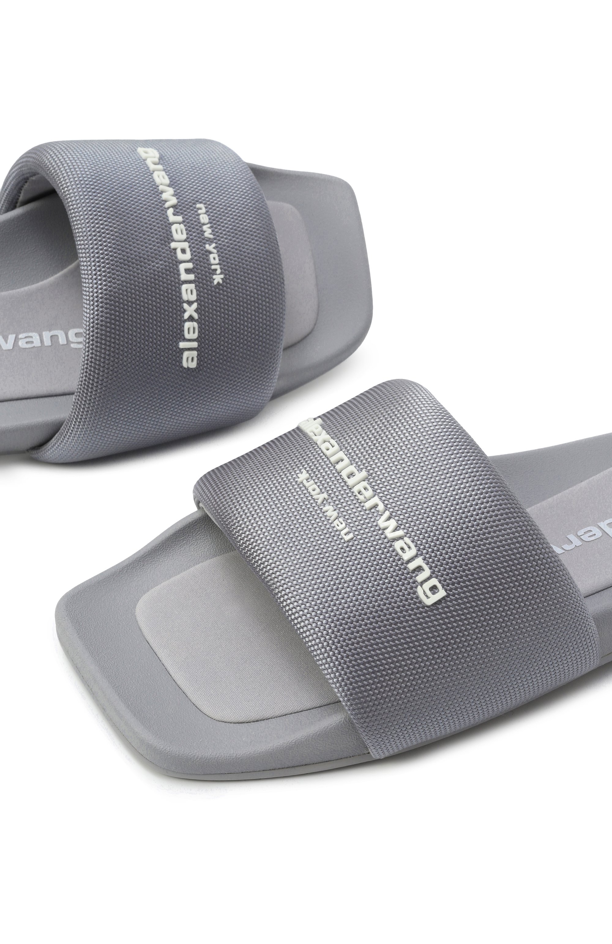 Текстильные шлепанцы ALEXANDER WANG, арт. 30221S059, фото 7