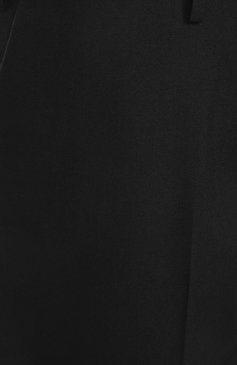 Мужские шерстяные брюки DRIES VAN NOTEN черного цвета, арт. 251-020904-1310 | Фото 6 (Материал внешний: Шерсть; Длина (брюки, джинсы): Стандартные; Случай: Повседневный; Стили: Минимализм, Классический; Автоматизация ТО: Проставлено; Автоматизация состава: Проставлено)