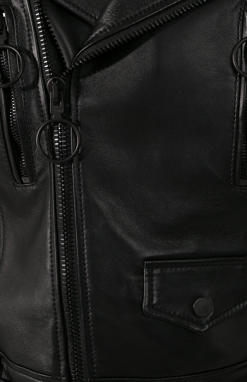 Кожаная куртка OFF-WHITE, арт. 0WJG002T20LEA0011076, фото 5