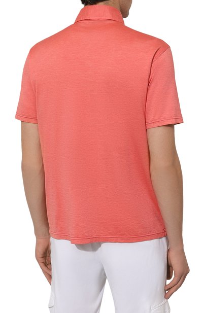 Поло из шелка и хлопка KITON, арт. UMK0356, фото 4