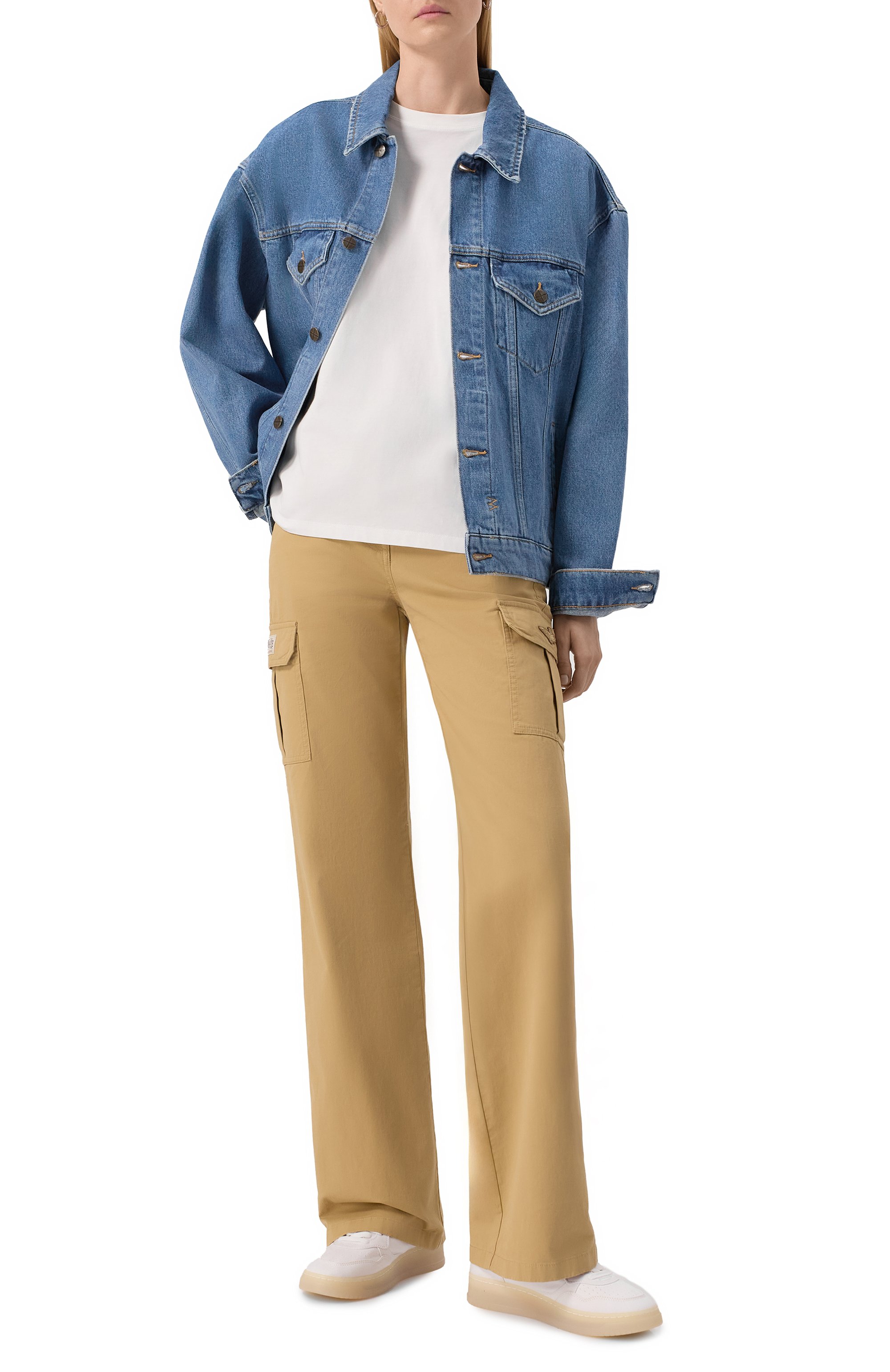 Хлопковые брюки-карго AERONAUTICA MILITARE, арт. 251PA1640DCT3504, фото 2