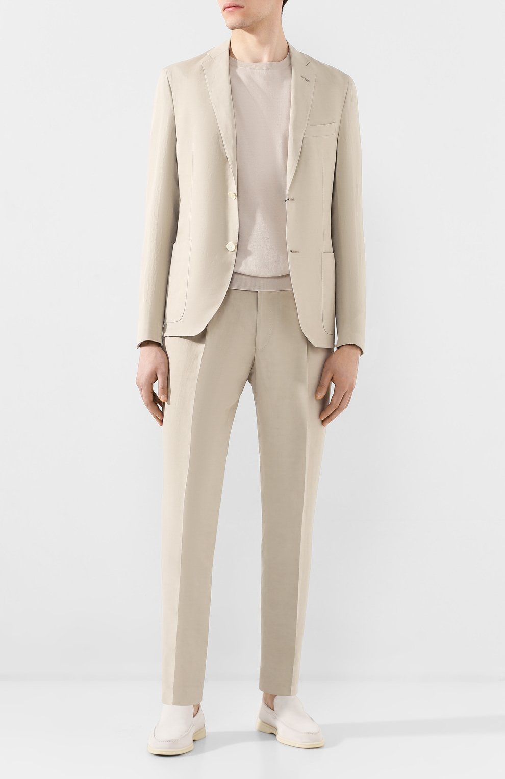 Костюм из смеси льна и шелка CORNELIANI, арт. 85NY64-0114001/92, фото 1