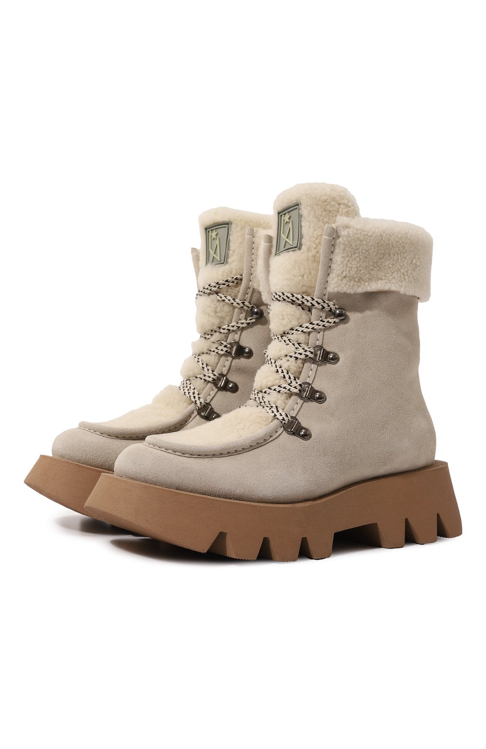 Замшевые ботинки LORENA ANTONIAZZI, арт. C24246SC18A/9757, фото 1