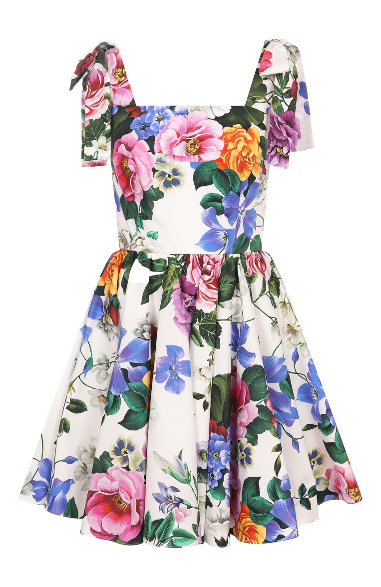 Хлопковое платье DOLCE & GABBANA, арт. F6ZT2T/HS5S6, фото 1