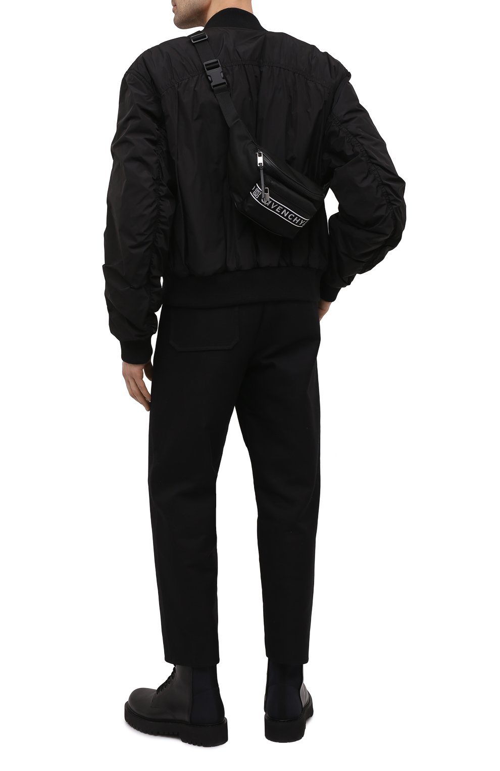 Текстильная поясная сумка light 3 GIVENCHY черного цвета по цене 62300 руб., арт. BK5037K128, фото 2 Текстильная поясная сумка light 3 GIVENCHY, арт. BK5037K128, фото 2