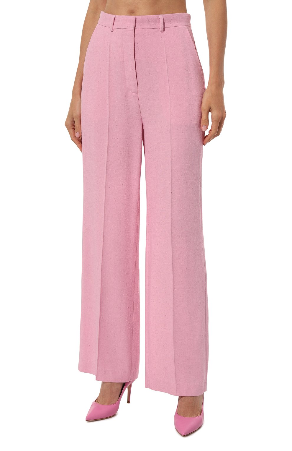 Брюки из вискозы и шелка NANUSHKA, арт. NW24SSPA02435, фото 3