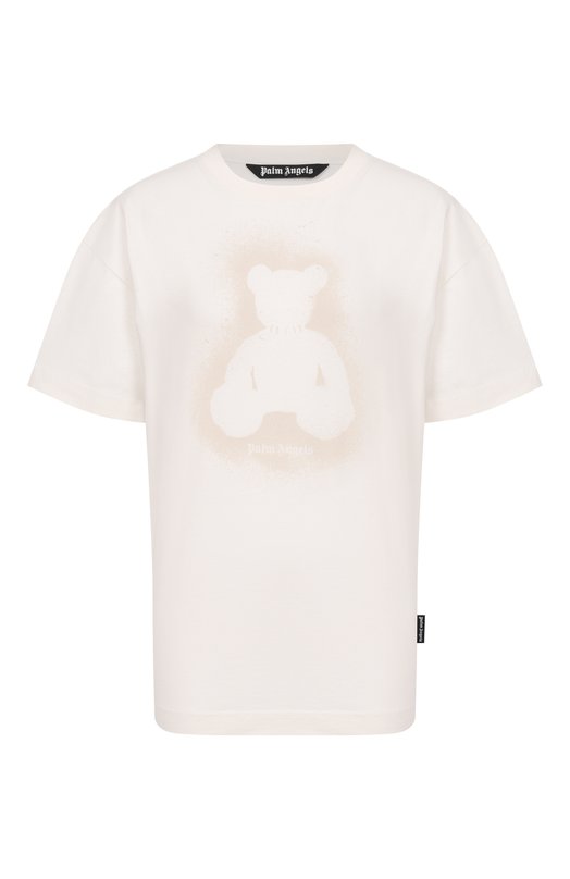 Хлопковая футболка Palm Angels PMAA109S26JER001 Белый PMAA109S26JER001