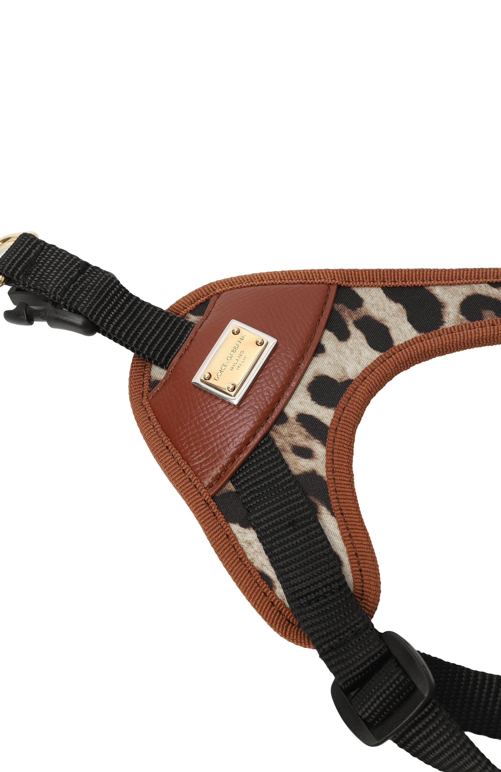 Шлейка DOLCE & GABBANA леопардового цвета по цене 64550 руб., арт. BD0013/A6459, фото 3 Шлейка DOLCE & GABBANA, арт. BD0013/A6459, фото 3