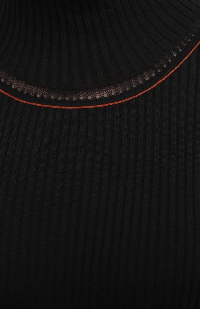 Водолазка из шерсти и шелка CHLOÉ, арт. CHC20WMP10510, фото 5