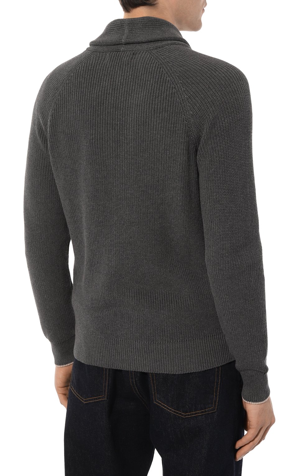 Хлопковый кардиган BRUNELLO CUCINELLI, арт. M2874B2216, фото 4