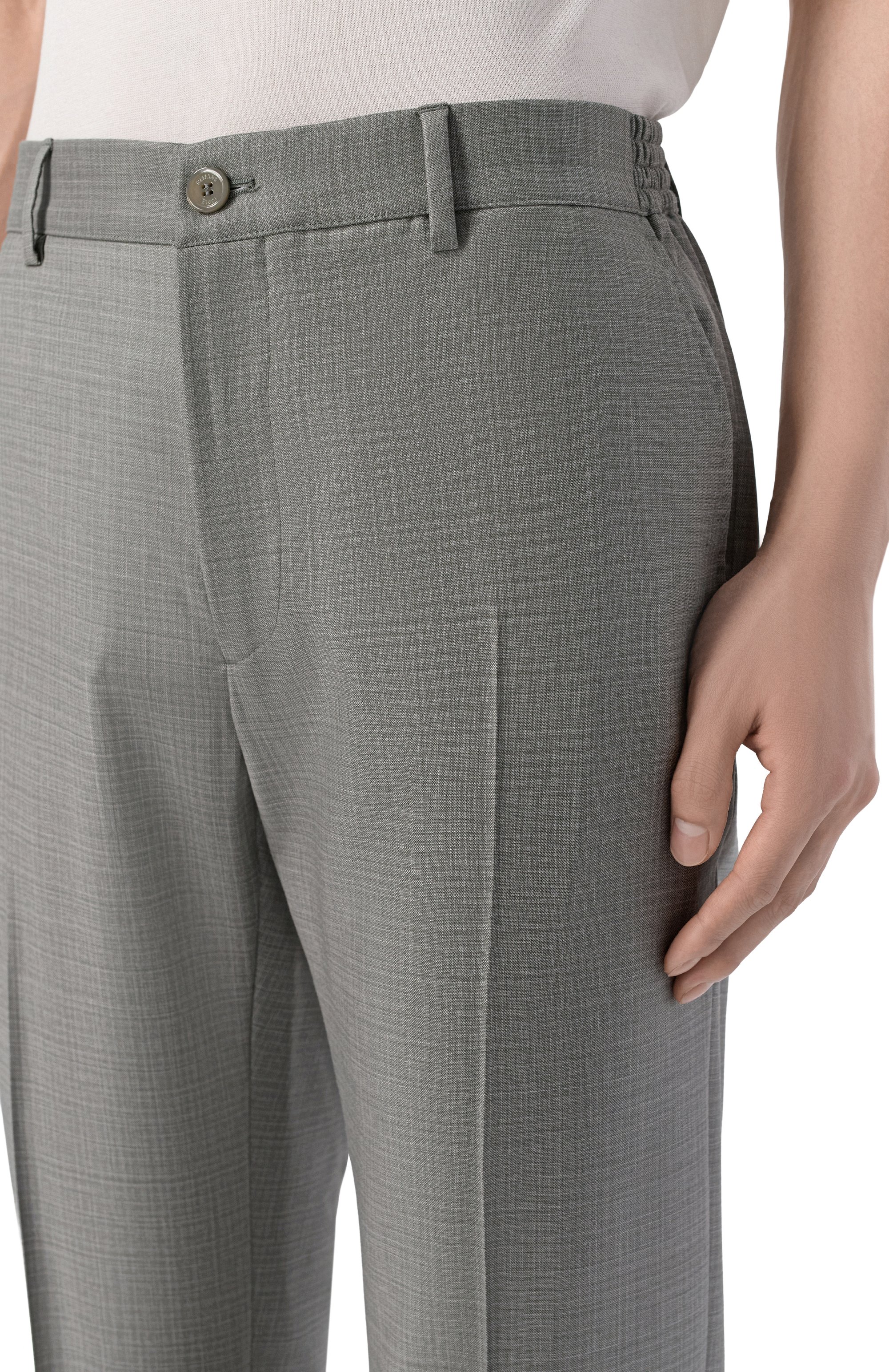 Шерстяные брюки STEFANO RICCI, арт. M1T610001E/W0020U, фото 5