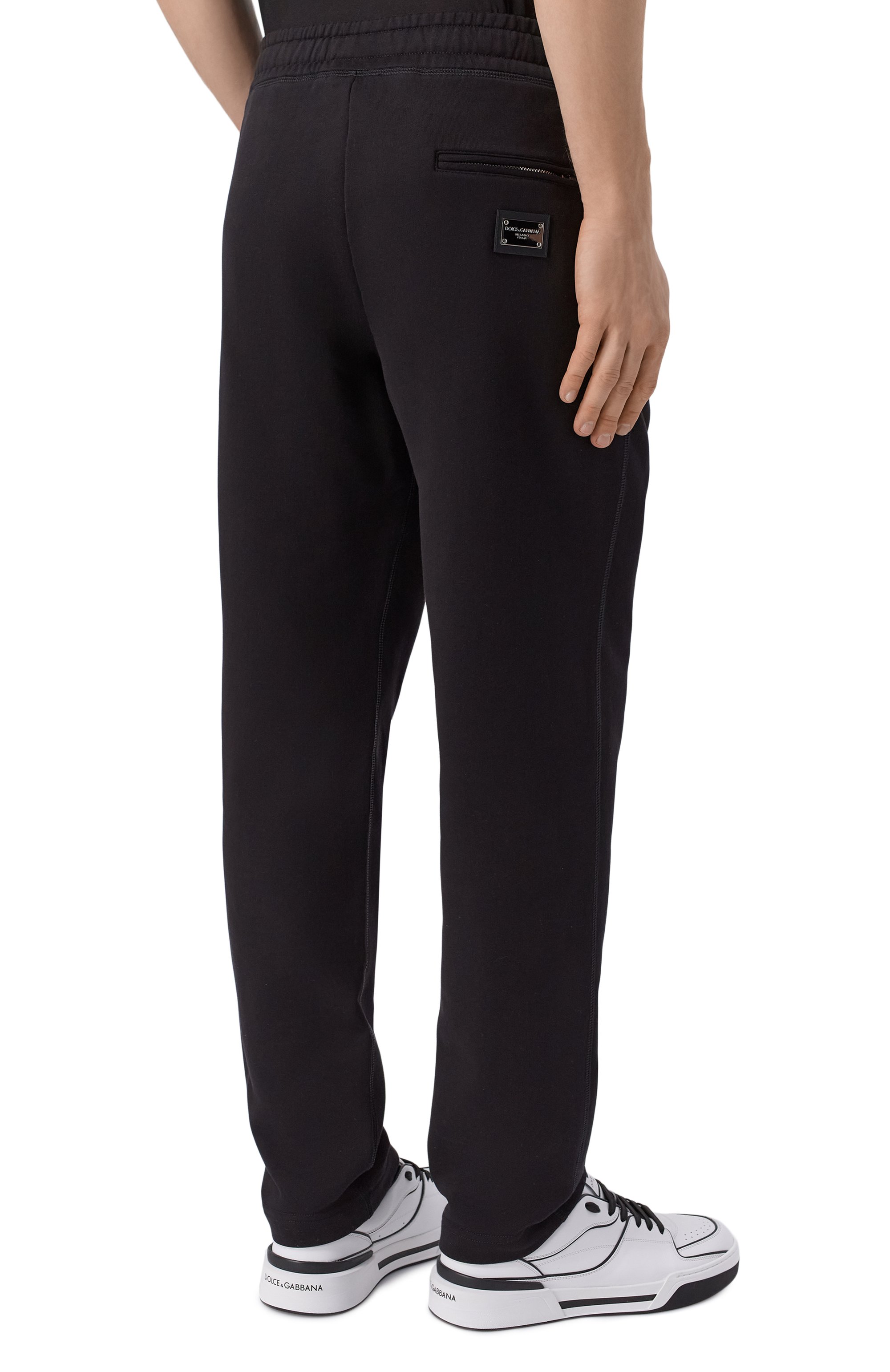 Хлопковые брюки DOLCE & GABBANA, арт. G4ZCAT/G7P1C, фото 4