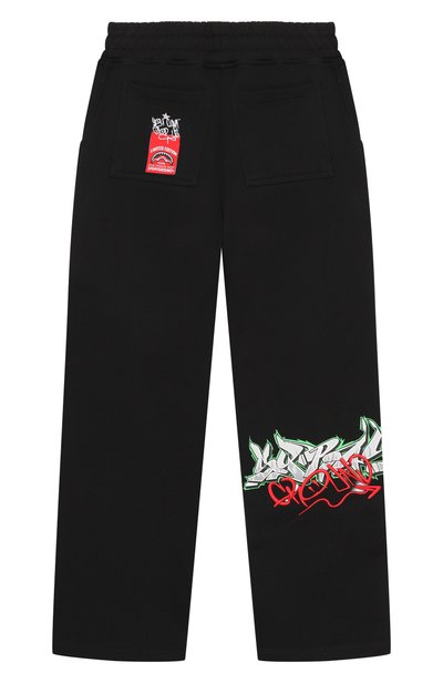Хлопковые брюки SPRAYGROUND, арт. SPY1550GBLK/SPRAYGR0UND IN THE WALL 0VER PANTS BLK