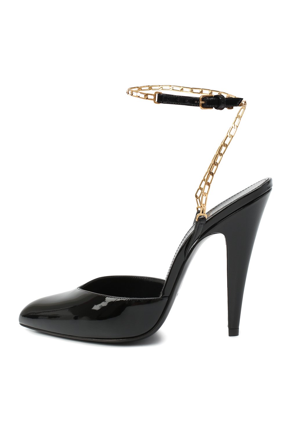 Кожаные туфли kika SAINT LAURENT, арт. 637740/0NP00, фото 3