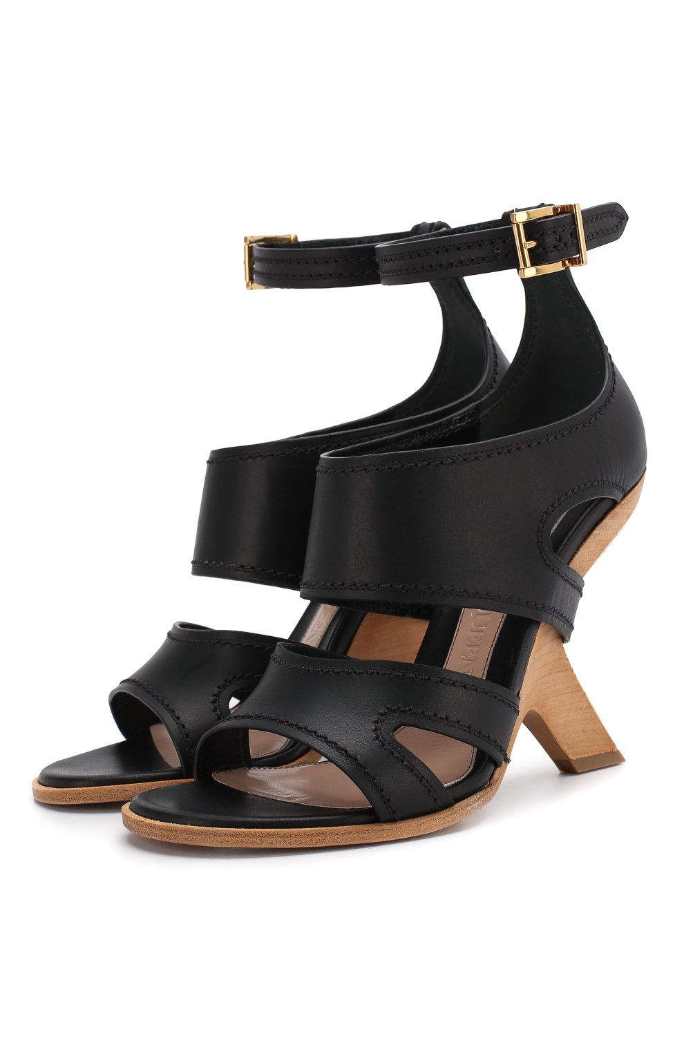 Кожаные босоножки ALEXANDER MCQUEEN, арт. 621839/WHXZ7, фото 1