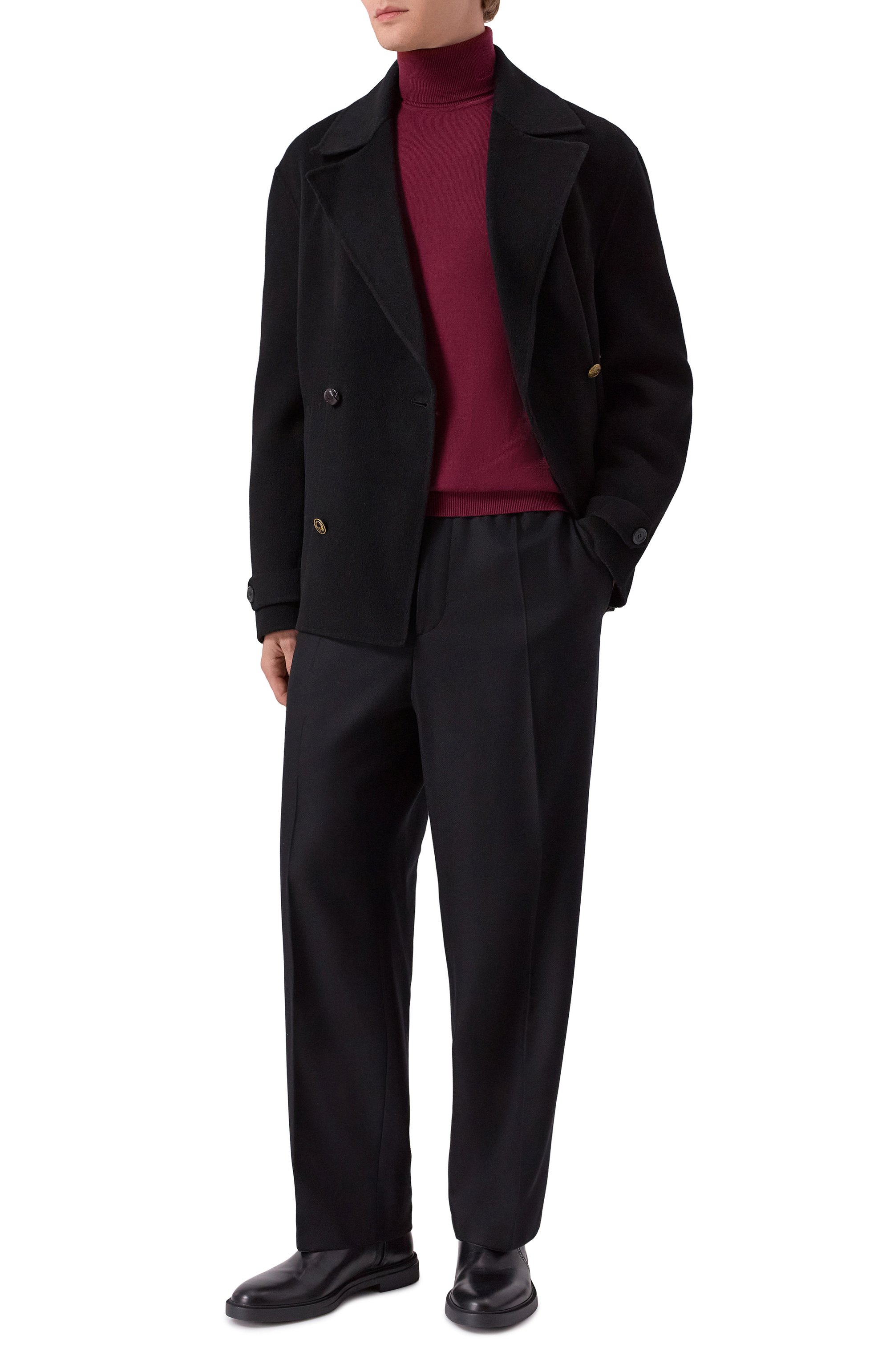 Шерстяная водолазка HUGO, арт. 50474174, фото 2