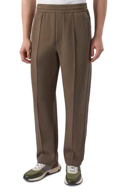 Хлопковые брюки EMPORIO ARMANI, арт. EM005223/AF10013, фото 3