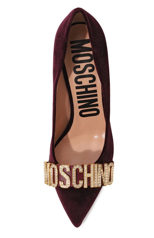 фото Текстильные туфли moschino