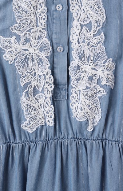 Джинсовое платье ERMANNO SCERVINO, арт. SFAB069C/VI039, фото 3