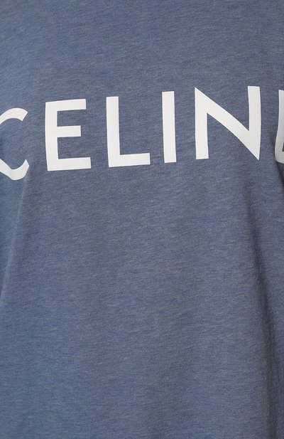 Хлопковая футболка CELINE, арт. 2X764671Q, фото 5