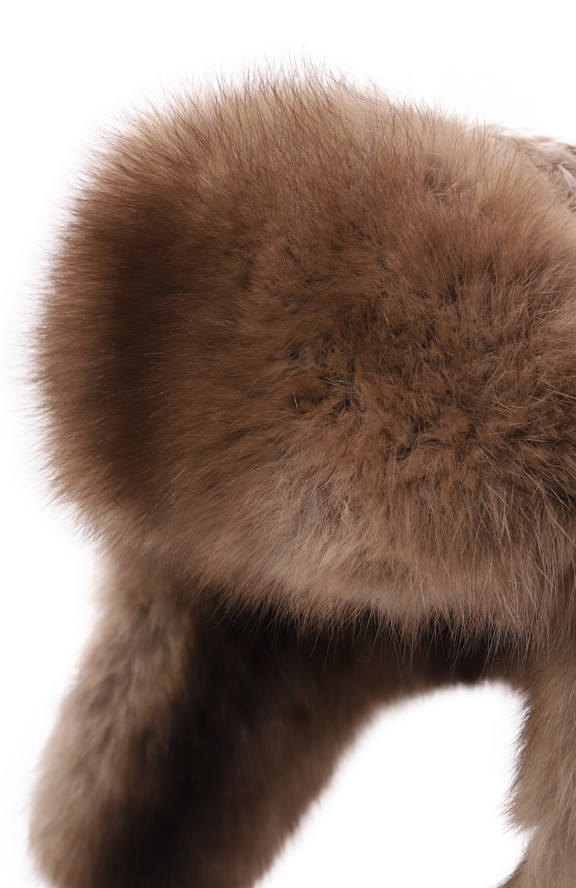 Меховая шапка-ушанка из соболя и каракульчи FURLAND темно-бежевого цвета по цене 630000 руб., арт. 0139610710004300002, фото 3 Меховая шапка-ушанка из соболя и каракульчи FURLAND, арт. 0139610710004300002, фото 3