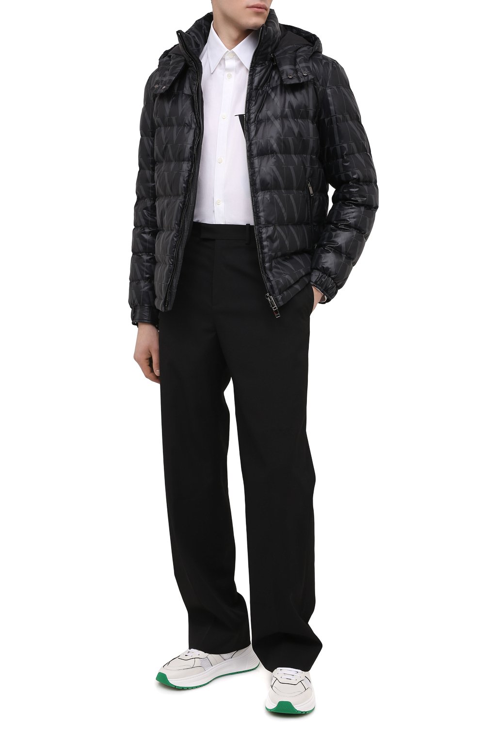 Пуховая куртка VALENTINO черного цвета по цене 243000 руб., арт. VV3CNA3170V, фото 2 Пуховая куртка VALENTINO, арт. VV3CNA3170V, фото 2