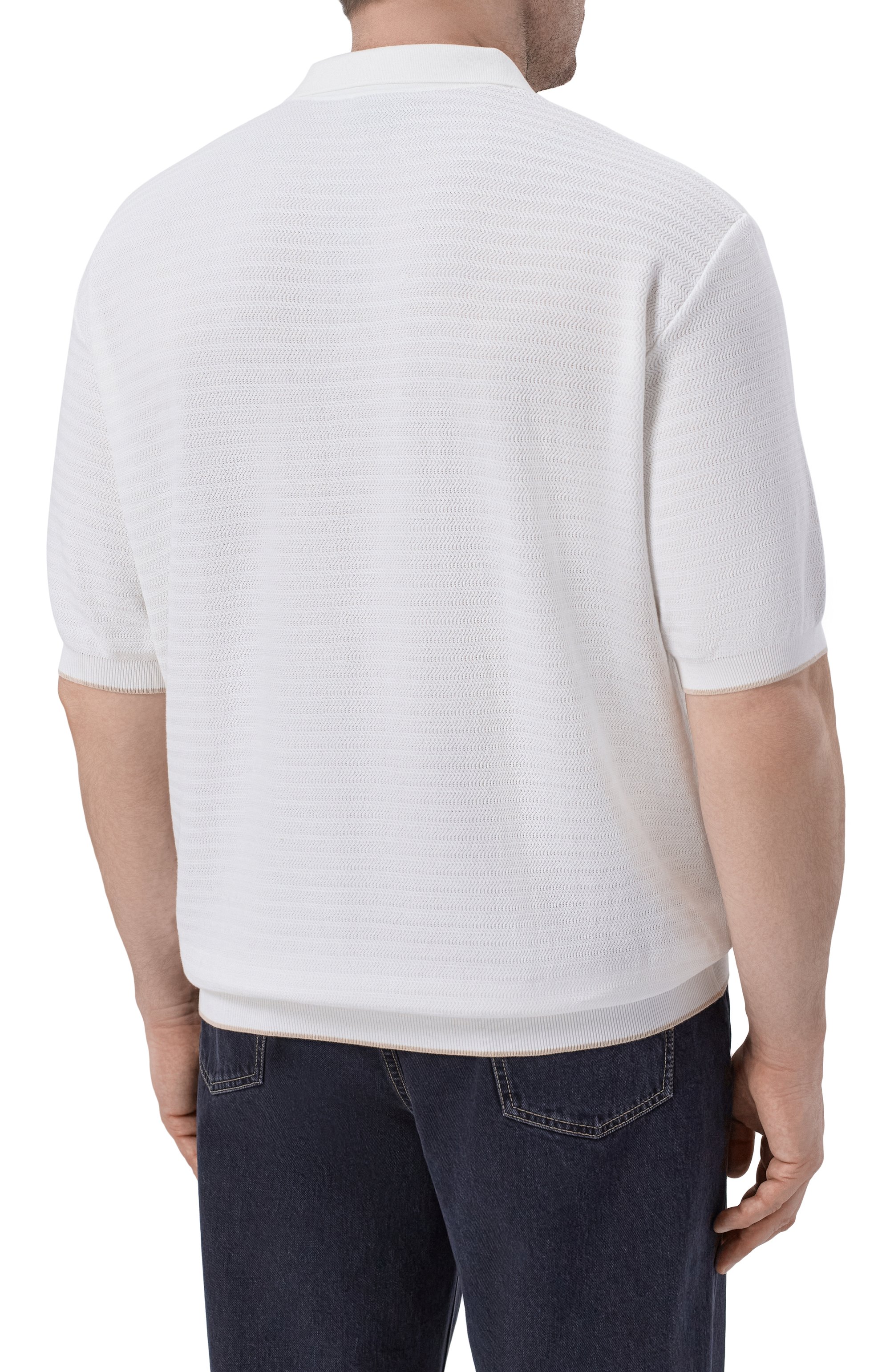 Хлопковое поло PAUL&SHARK, арт. 26411657, фото 4