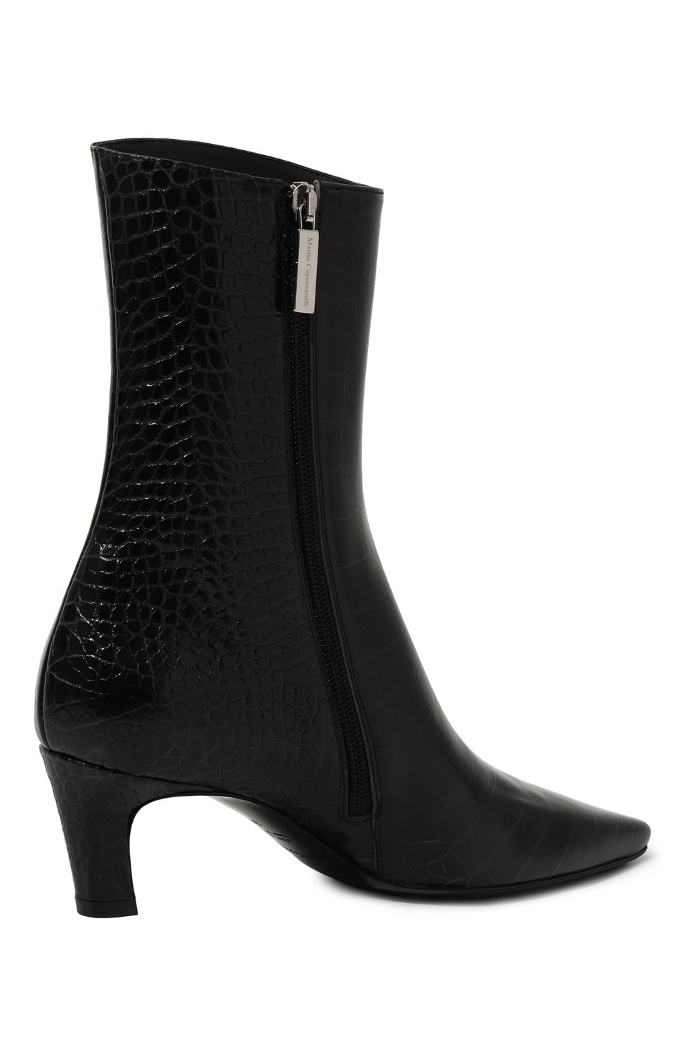 Кожаные ботильоны kay 50 MATTIA CAPEZZANI черного цвета по цене 59900 руб., арт. W360/C0CC0, фото 5 Кожаные ботильоны kay 50 MATTIA CAPEZZANI, арт. W360/C0CC0, фото 5