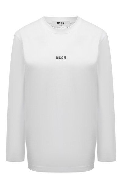 Хлопковый лонгслив MSGM, арт. 2000MDM501 200002, фото 1
