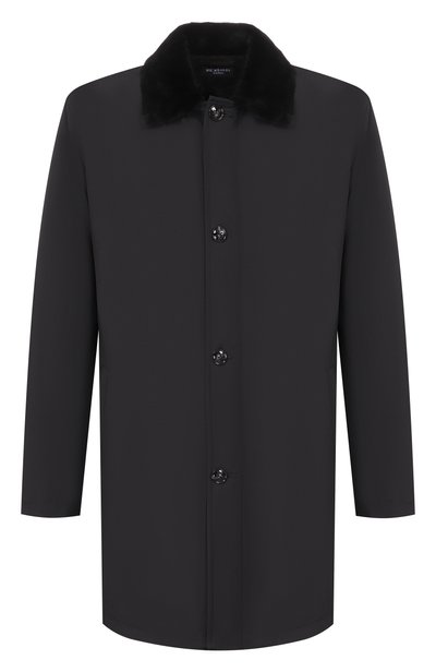 Му жское пальто с подкладкой из ласки KITON, арт. UW2186AV0402L