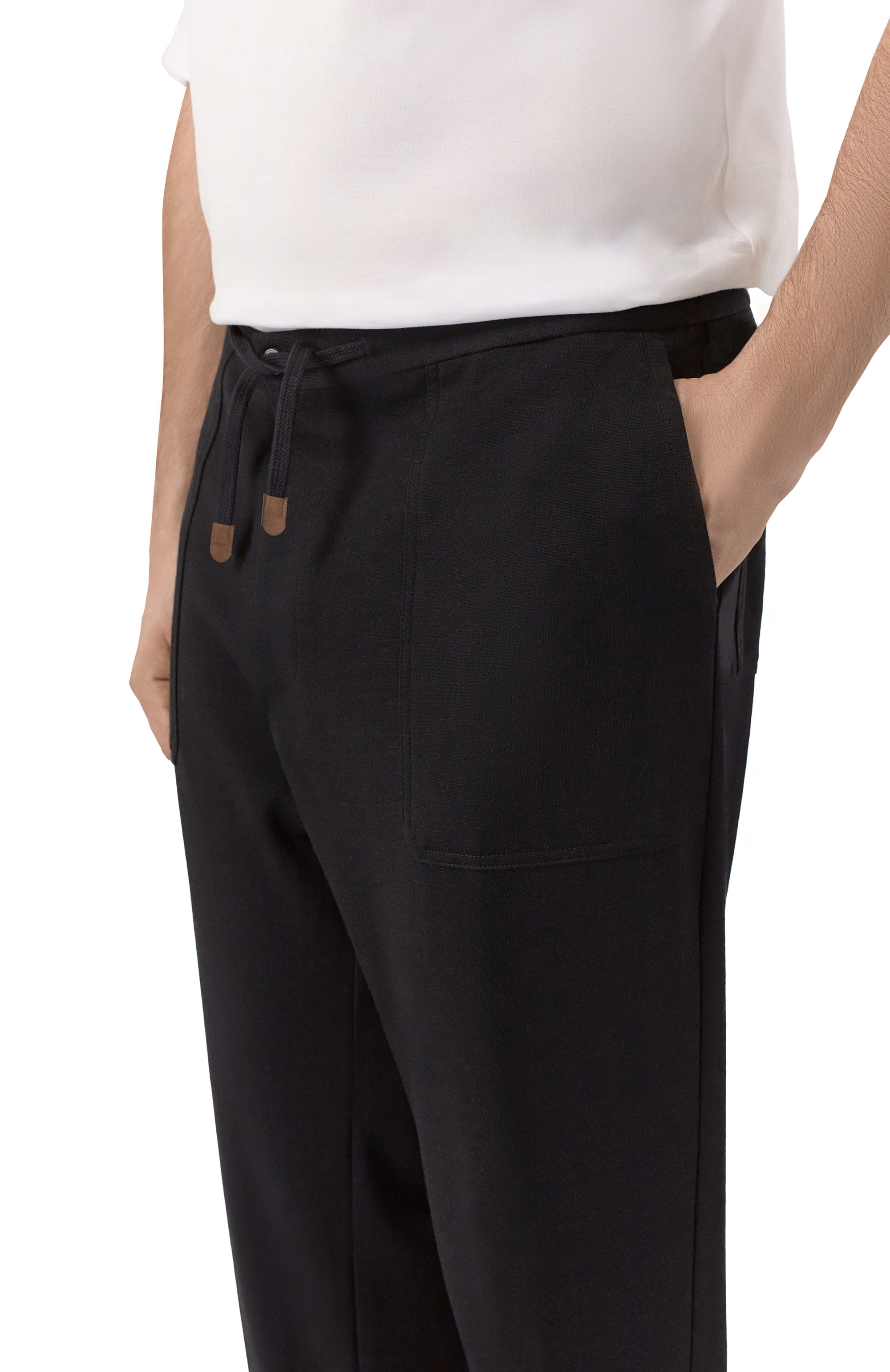 Шерстяные брюки MARCO PESCAROLO, арт. BAIAM/52Y06, фото 5