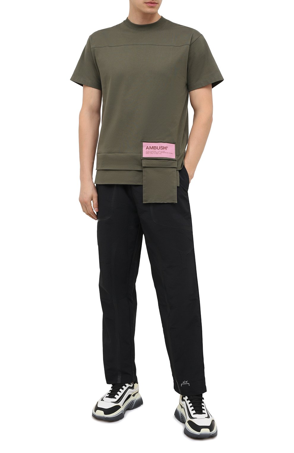 Хлопковая футболка AMBUSH, арт. BMAA004F20JER001, фото 2