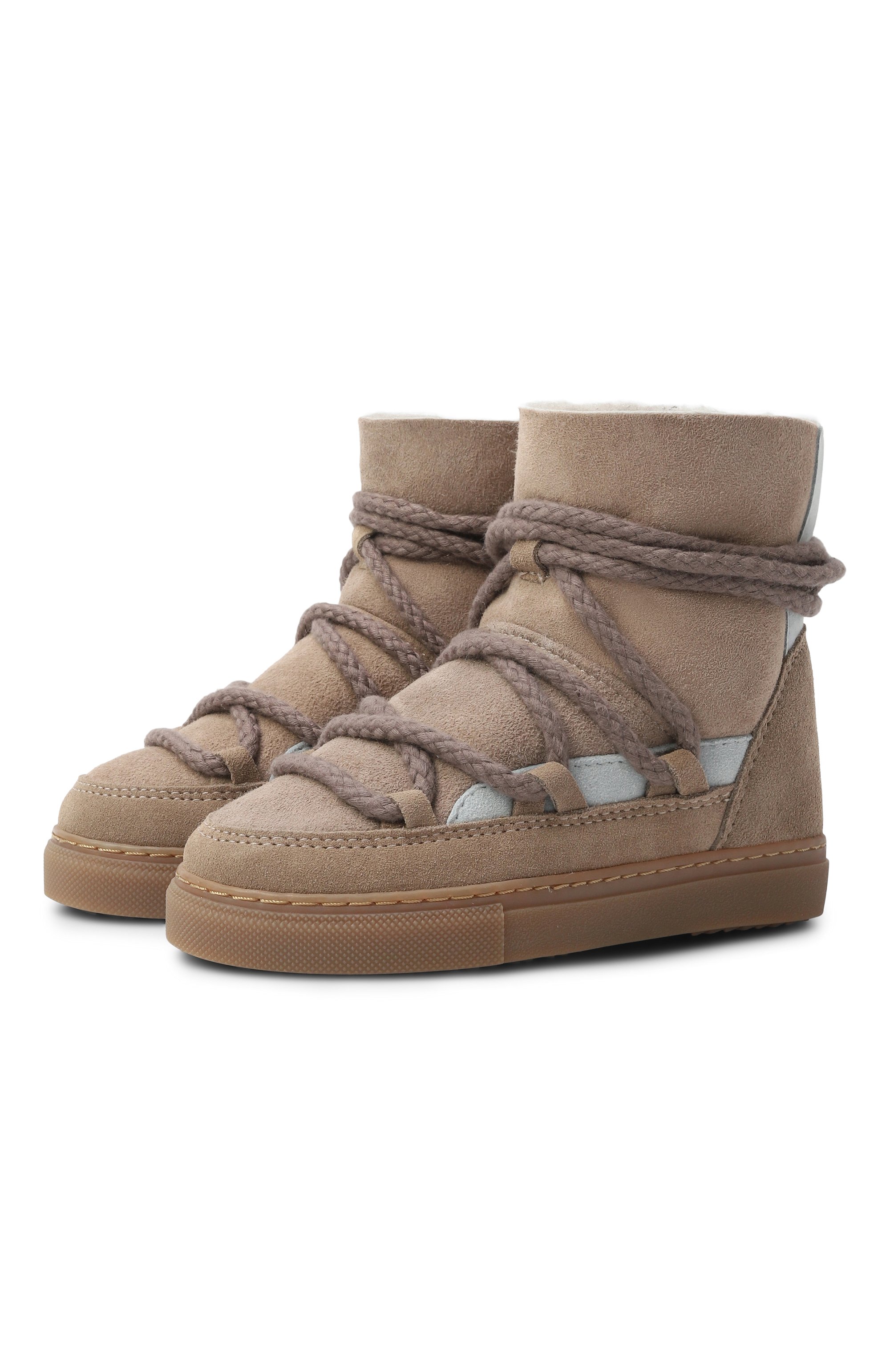 Замшевые полусапоги INUIKII, арт. 65202-076/33-38, фото 1