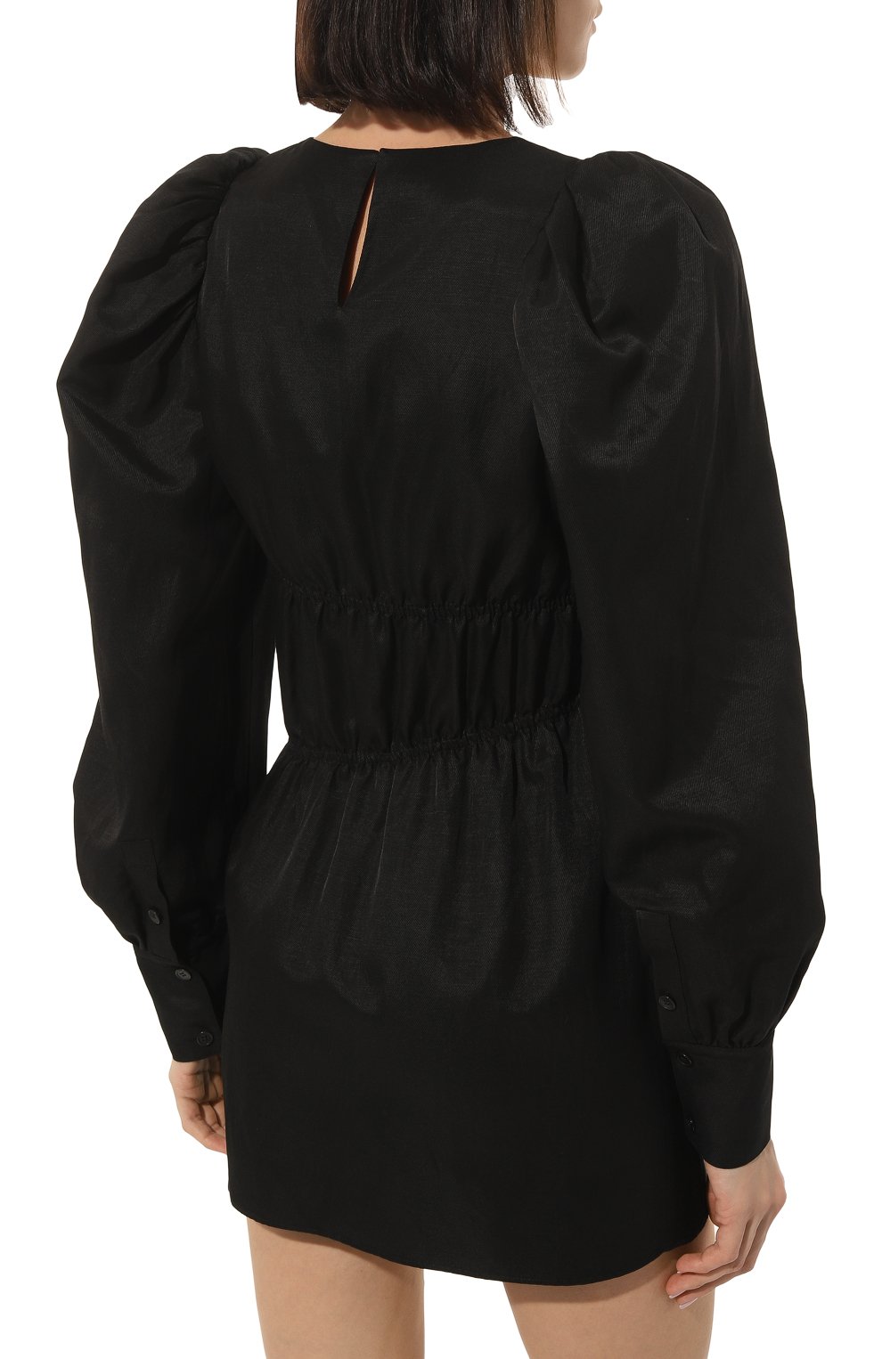 Платье из вискозы и льна GOEN.J, арт. GJ23SS-DS05, фото 4