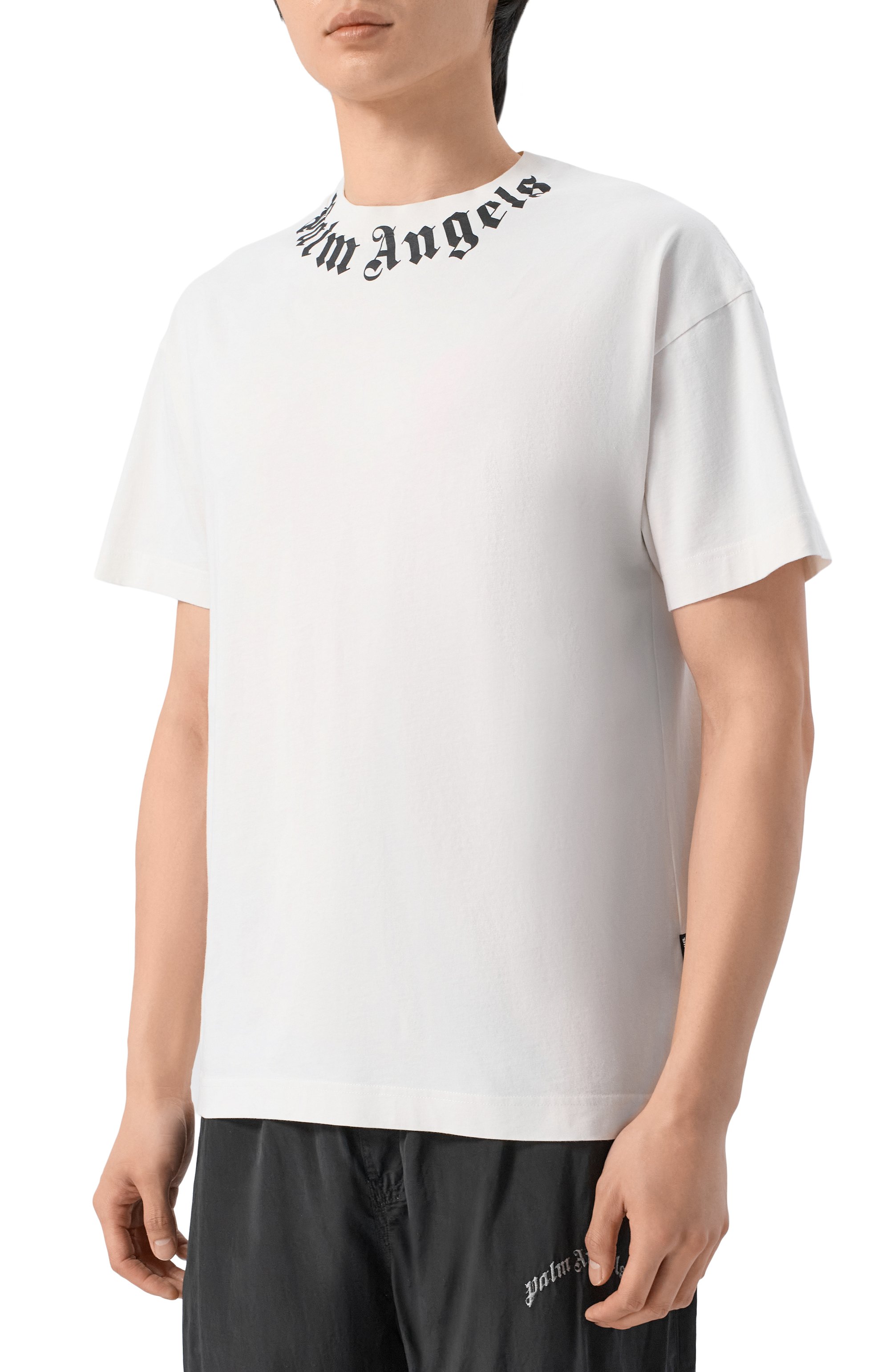 Хлопковая футболка PALM ANGELS, арт. PMAA109S26JER008, фо то 3