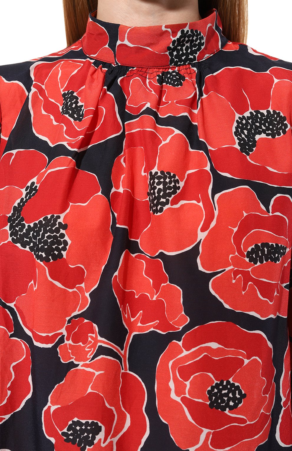 Платье из хлопка и шелка A.P.C., арт. C0GVY-F35062, фото 5