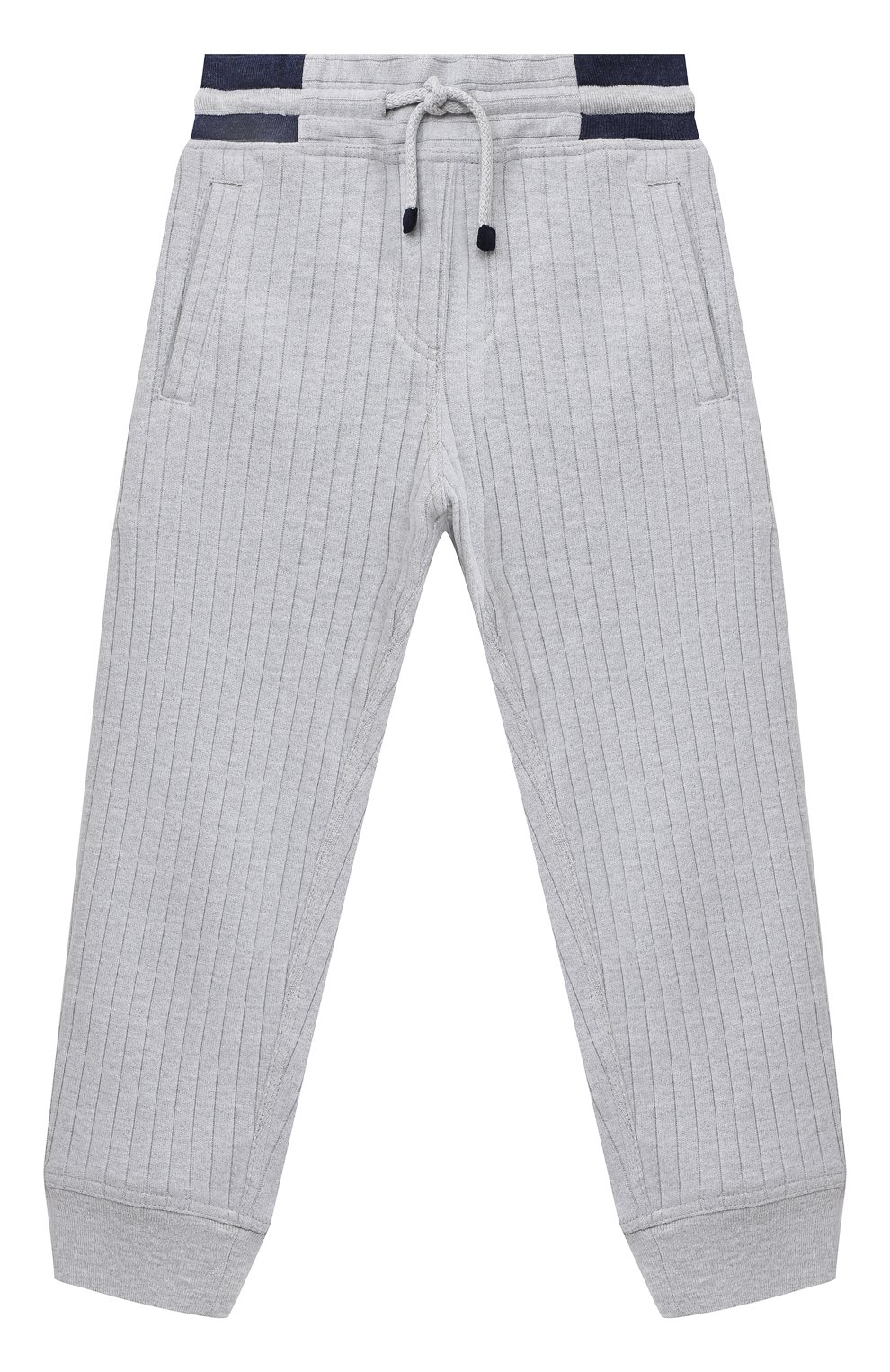 Хлопковые джоггеры BRUNELLO CUCINELLI, арт. BTU20E339A, фото 1