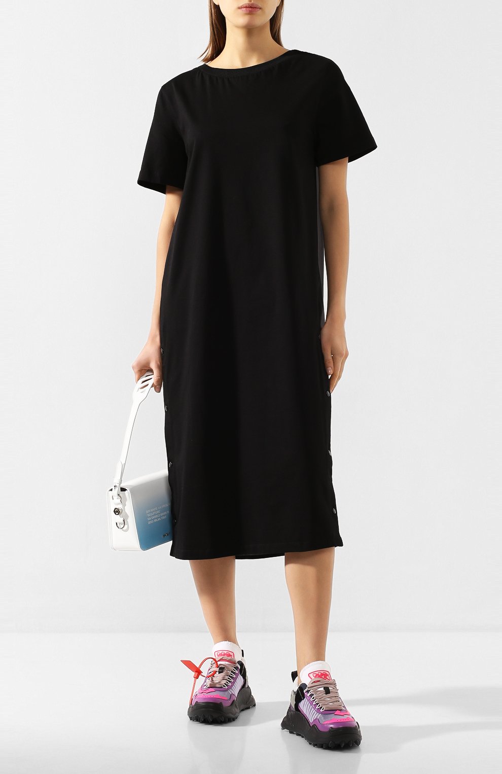 Хлопковое платье MONCLER, арт. F1-093-8I708-00-V8102, фото 2