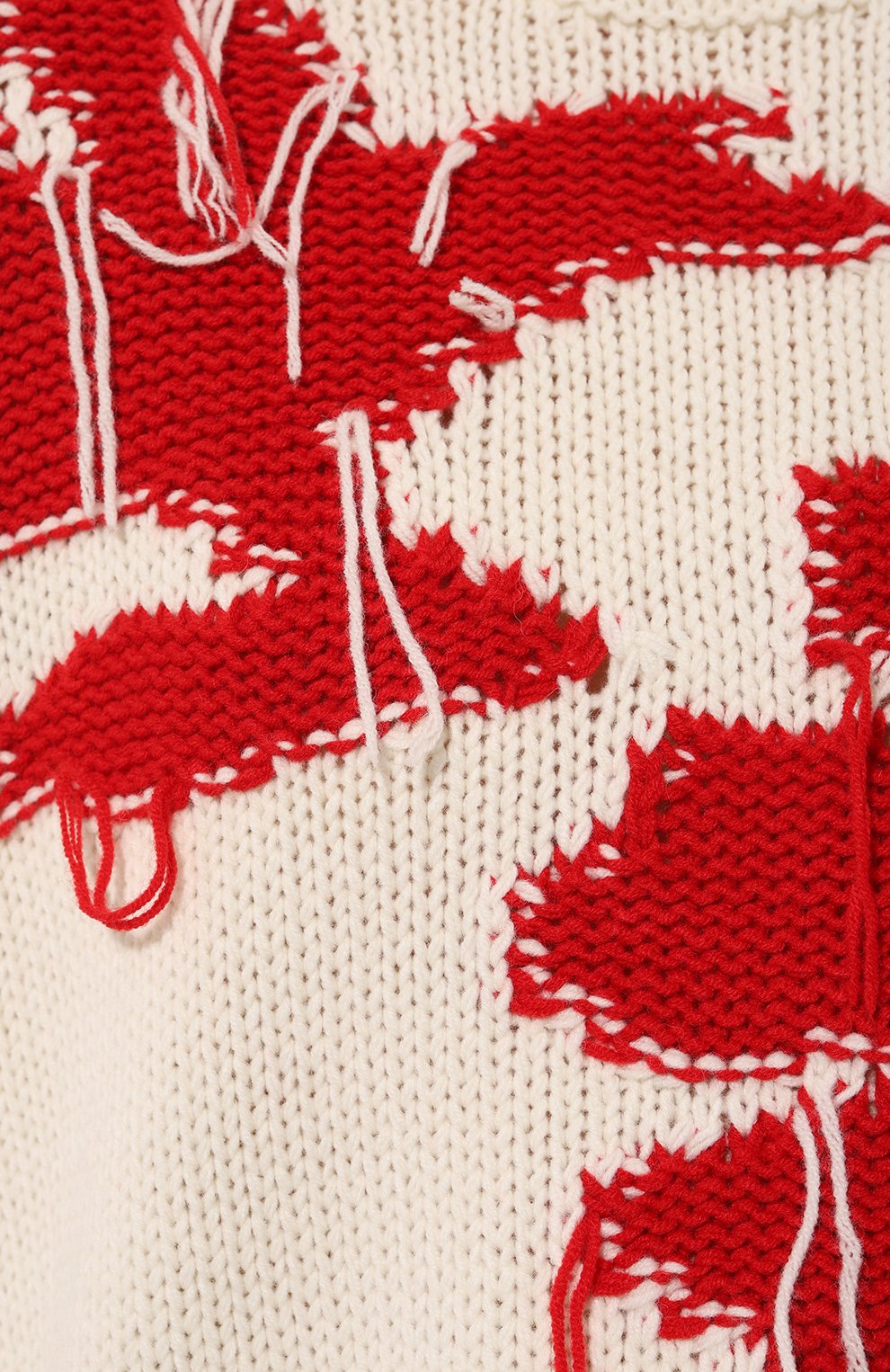 Свитер DONDUP кремового цвета по цене 49950 руб., арт. DT351/M00948D, фото 5 Свитер DONDUP, арт. DT351/M00948D, фото 5