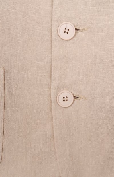 Льняной пиджак IL GUFO, арт. P25GB039L6009/10A-14A, фото 3