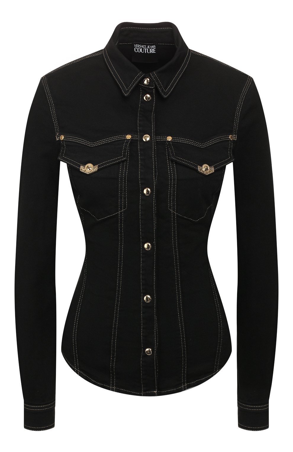 Джинсовая рубашка VERSACE JEANS COUTURE, арт. B0HVA66I-VDP206/HRV4N, фото 1