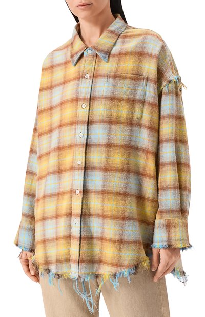 Хлопковая рубашка R13, арт. R13WR075-R503B, фото 3