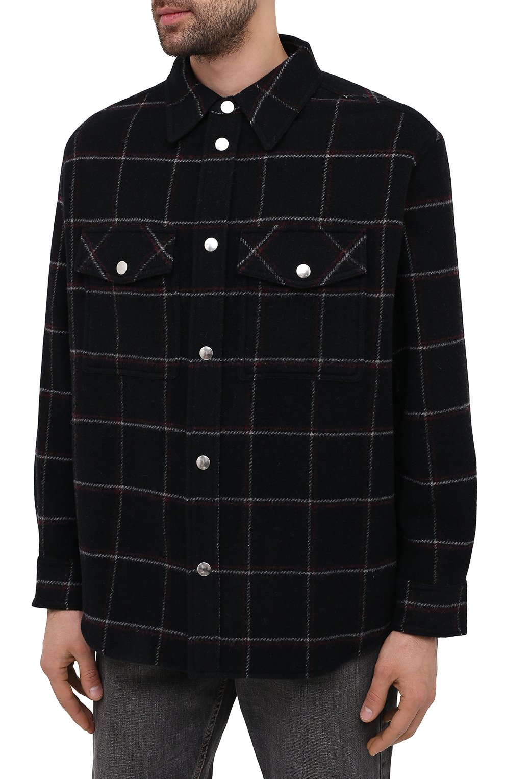 Шерстяная куртка ISABEL MARANT, арт. CH0730-21P007H/FESLEYLI, фото 3