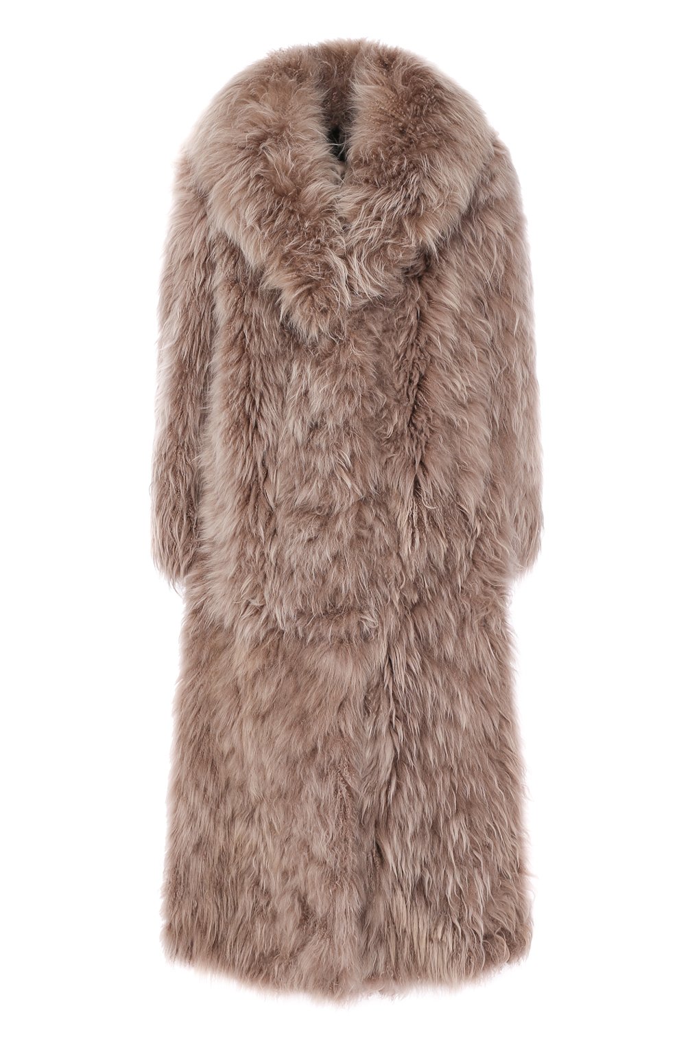 Шуба из козы GIORGIO ARMANI бежевого цвета по цене 1130000 руб., арт. 4AL02P/4AP15, фото 1 Шуба из козы GIORGIO ARMANI, арт. 4AL02P/4AP15, фото 1