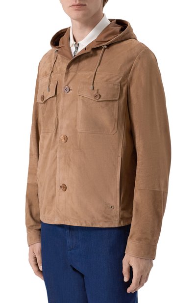 Замшевая куртка-рубашка STEFANO RICCI, арт. M7J6100150/SUEJS3, фото 3